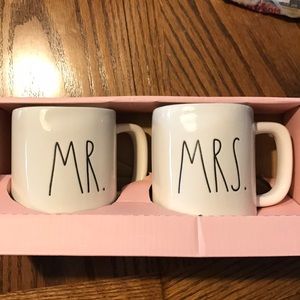 Rae Dunn Mr./ Mrs. mugs